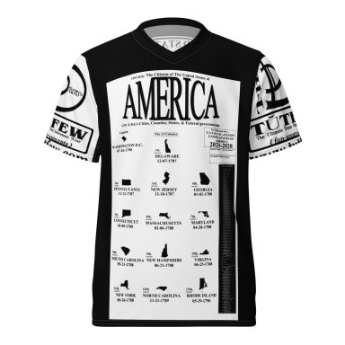 TheDdreamsIncTUTFEW/Nation/USA 2024-2028 (Blank Space) The D Dreams Inc T.U.T.F.E.W./Nation/USA/Color Collar/ 2024-2028/ (Blank Space)-(Black Frame on white-Front)