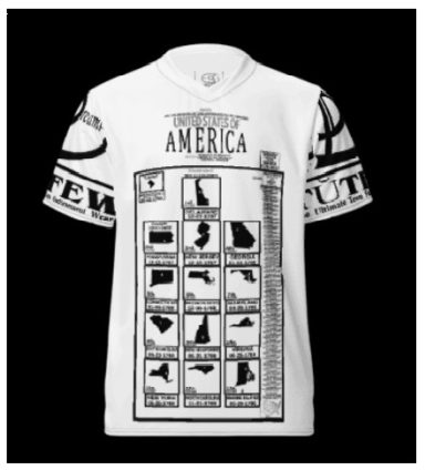 The D Dreams Inc T.U.T.F.E.W./Color Collar/Nation/USA/2008/Black Ink/Front The D Dreams Inc T.U.T.F.E.W./Color Collar/Nation/USA/2008/Black Ink