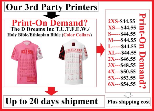 TUTFEW Holy Bible EV The D Dreams Inc TUTFEW/Holy Bible (Ethiopian Bible Version)