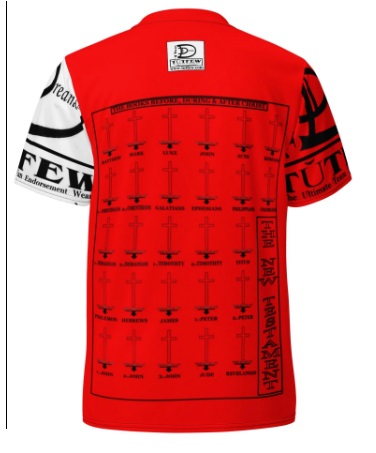 The D Dreams Inc T.U.T.F.E.W./Color Collar/Holy Bible/KJV/1 White Sleeve/Black Ink The D Dreams Inc T.U.T.F.E.W./Color Collar/Holy Bible/KJV/1 White Sleeve/Black Ink